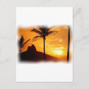 Carte Postale Ipanema,-Rio-de-Janeiro,-Brésil_Huile_Peinture