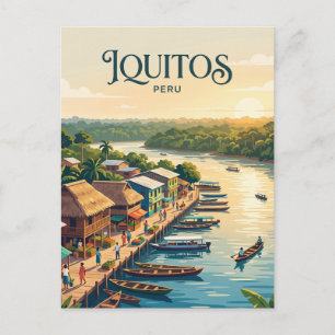 Carte Postale Iquitos, Pérou Pérou