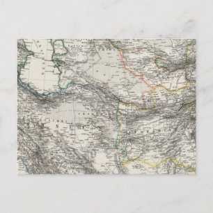 Carte Postale Iran Afghanistan Pakistan