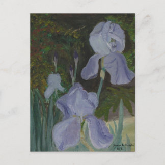 Carte postale Iris à boucle