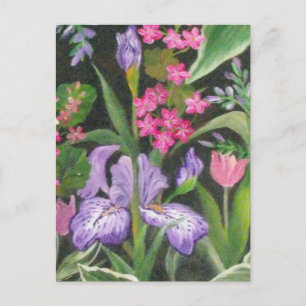 Carte postale Iris Garden