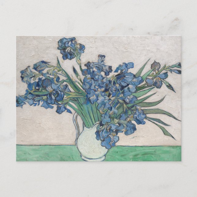 Carte Postale Irises par van Gogh : (Devant)