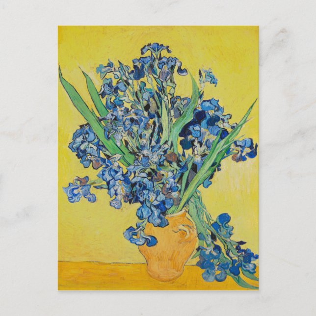 Carte Postale Irises Vincent van Gogh (Devant)
