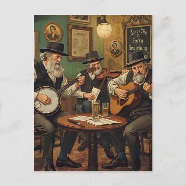 Carte Postale Irish Pub (Devant)