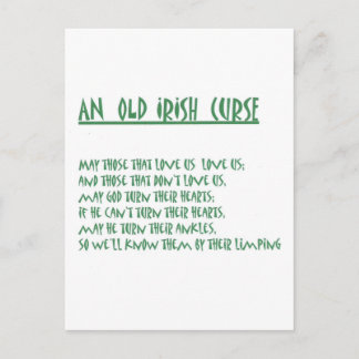Carte Postale Irlandais