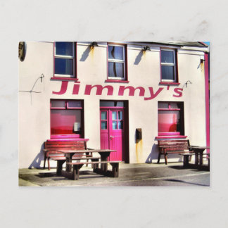 Carte postale irlandaise Jimmy’s Pub