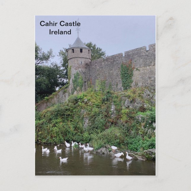 Carte Postale Irlande Cahir Castle, Cahir, Co. Tipperary (Devant)