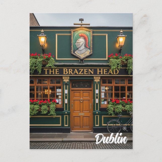 Carte Postale Irlande Dublin Pub (Devant)