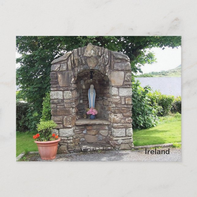 Carte Postale Irlande, Grotto St. Mary's Church, Camp, Co. Kerry (Devant)