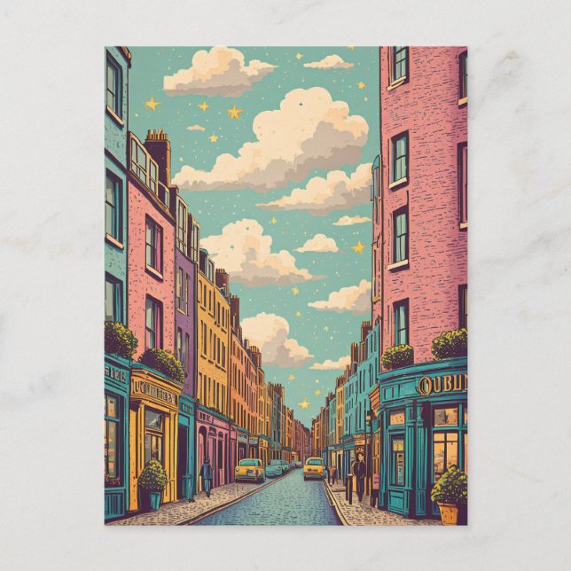 Carte Postale Irlande vintage (Devant)