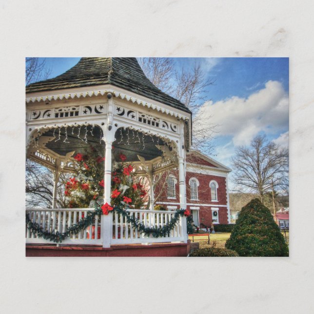 Carte Postale Iron County Courthouse et Gazebo (Devant)