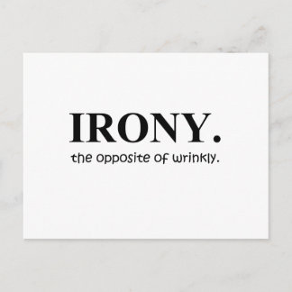 Carte Postale ironie