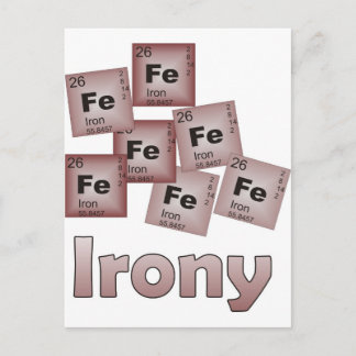 Carte Postale Ironie