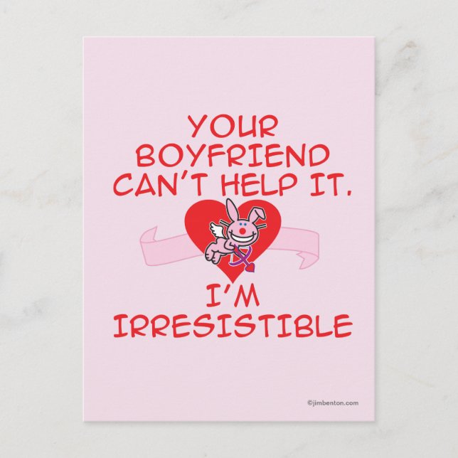 Carte Postale Irrésistible (Devant)