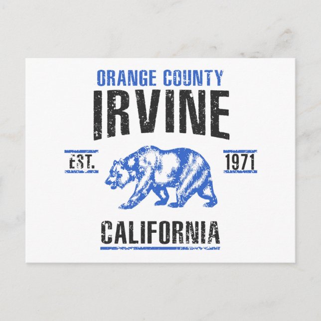 Carte Postale Irvine (Devant)