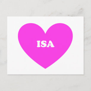 Carte Postale Isa