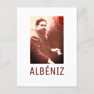 Carte postale Isaac Albéniz