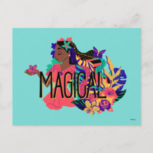 Carte Postale Isabella d'Encanto   Graphique de fleurs magiques