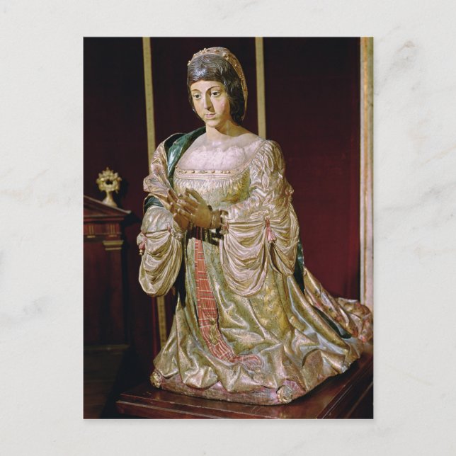 Carte Postale Isabelle de Castille dans la prière, 1520-22 (Devant)