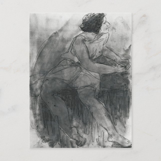 Carte Postale Isadora Duncan (Devant)