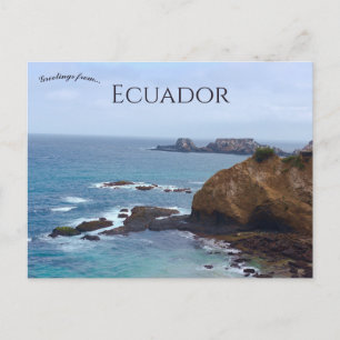 Carte Postale Isla de la Plata Equateur