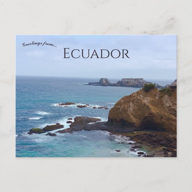 Carte Postale Isla de la Plata Équateur (Devant)