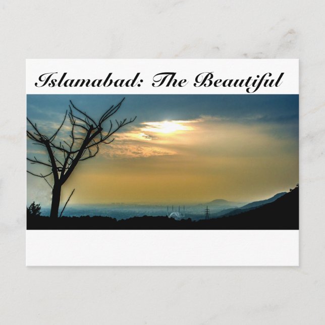 Carte Postale Islamabad Les Beaux (Devant)