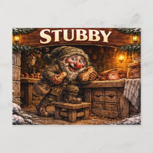Carte postale islandaise courte du Yule Lad