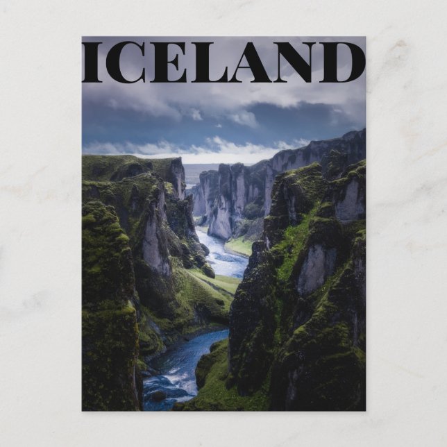 Carte Postale Islande (Devant)