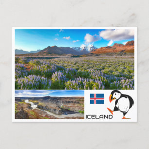Carte Postale Islande