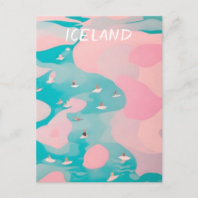 Carte postale Islande (Devant)