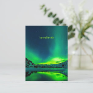 Carte Postale Islande, Aurora Borealis