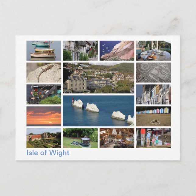 Carte Postale Isle of Wight multi-image 2 (Devant)