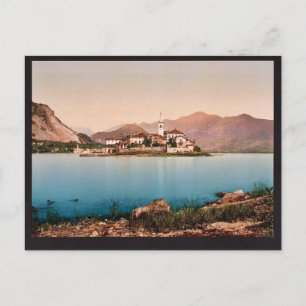 Carte Postale Isola Pescatori I, Maggiore, Lac de, Italie vintag