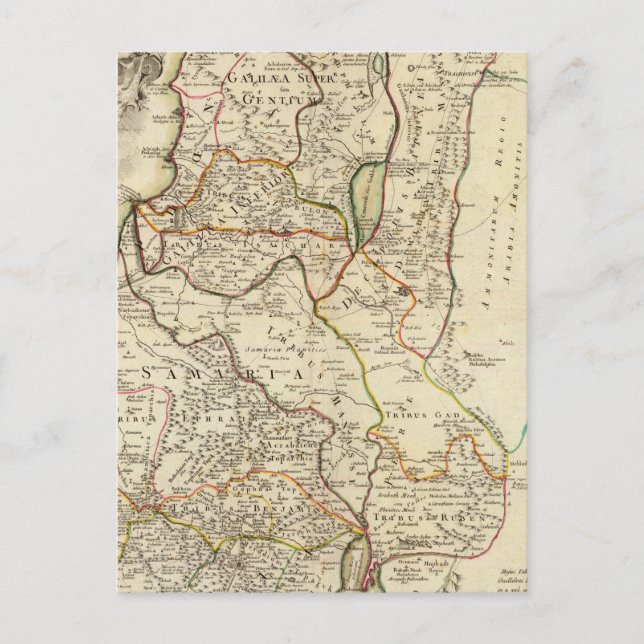 Carte Postale Israël et la Palestine 2 (Devant)