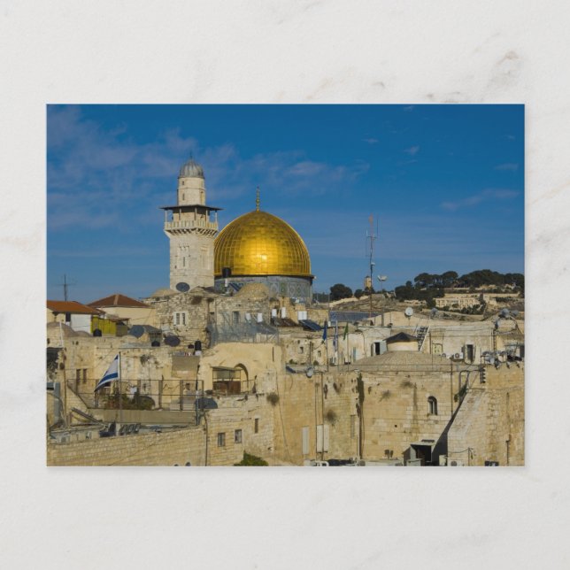 Carte Postale Israël, Jérusalem, Dôme du Rocher (Devant)