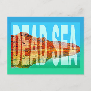 Carte Postale israël mer morte