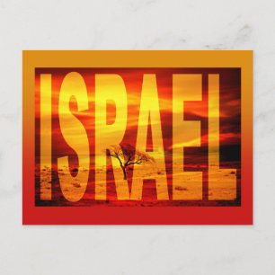 Carte Postale israël mer morte