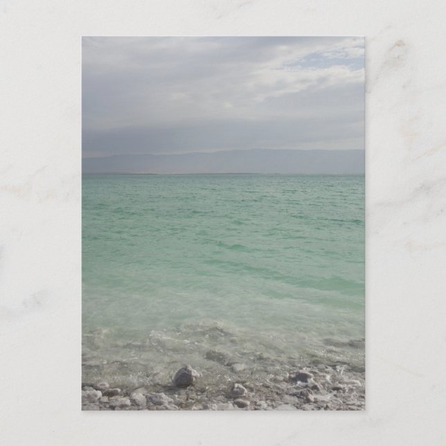 Carte Postale Israël, mer Morte, paysage marin (Devant)