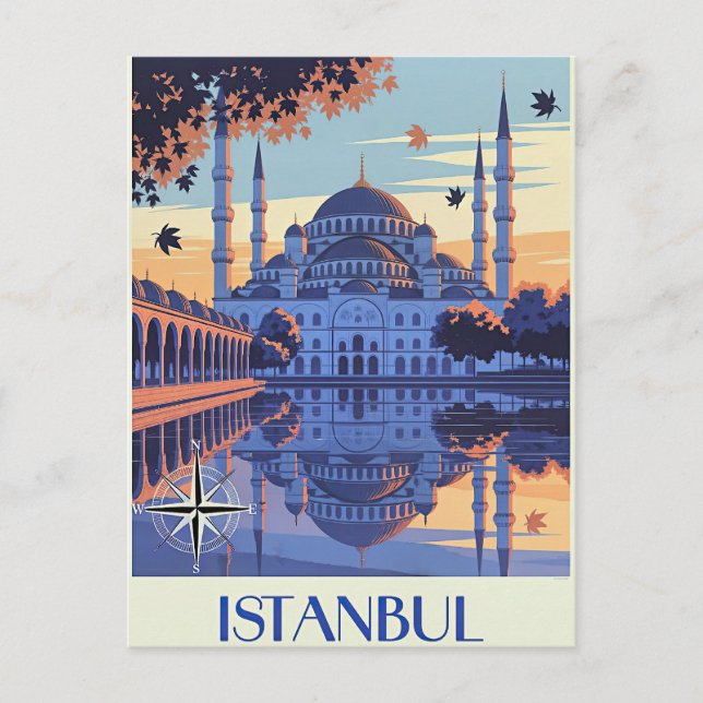 Carte Postale Istanbul, Turkey travel  (Devant)