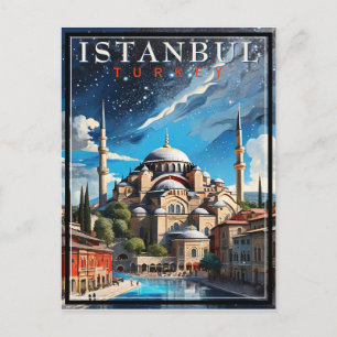 Carte Postale Istanbul Turquie Vintage
