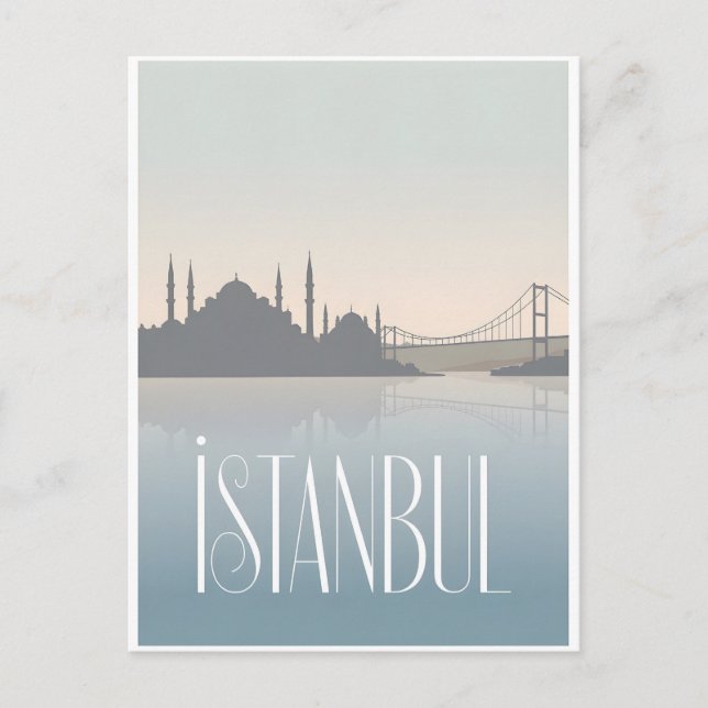 Carte Postale Istanbul vintage (Devant)