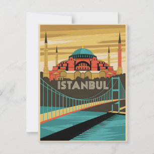 Carte Postale Istanbul vintage