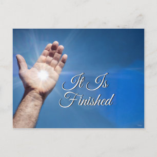 Carte Postale It Is Finished