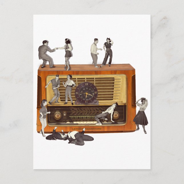 Carte Postale It is only Rock & Roll (Devant)