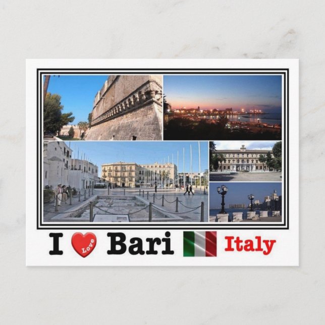 Carte Postale IT Italie - Bari - Mosaic - (Devant)