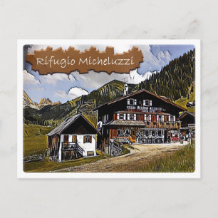 Carte Postale It Italie - chalet alpine Micheluzzi - Dolomiti