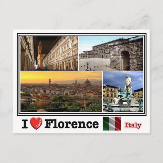 Carte Postale IT Italie - Florence Firenze - (Devant)