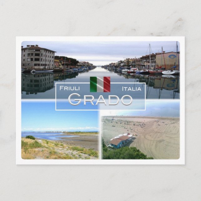 Carte Postale IT Italie - Friuli Venezia Giulia - Grado - (Devant)
