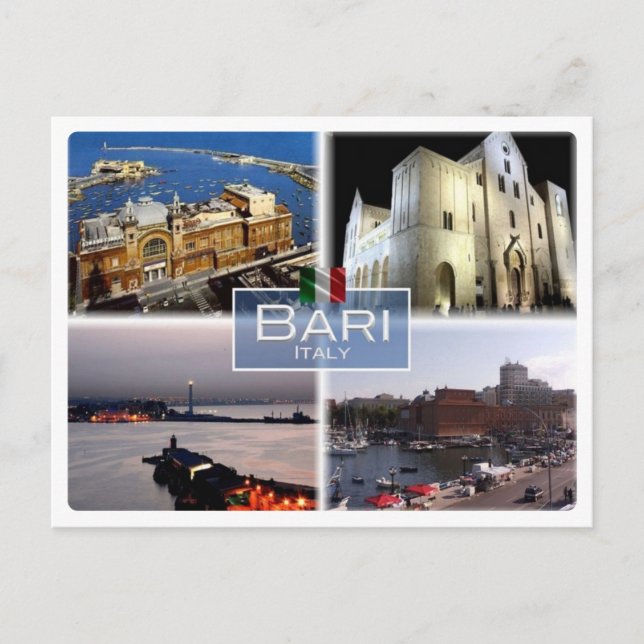 Carte Postale IT Italie - Italia - Bari - (Devant)